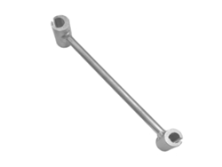 Llave De Bisagra De Doble Cabezal De 14 Mm Y 19 Mm Para Ajustar Y Reparar Puertas De 8,5 A 17,5 Pulgadas.