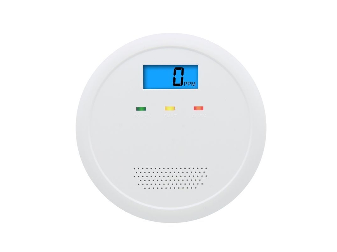 Detector De Monóxido De Carbono Sem Fio Com Display Digital Para Segurança Residencial