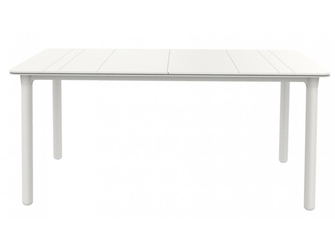 Mesa Rectangular Exterior 160x90 Blanco Noa Garbar