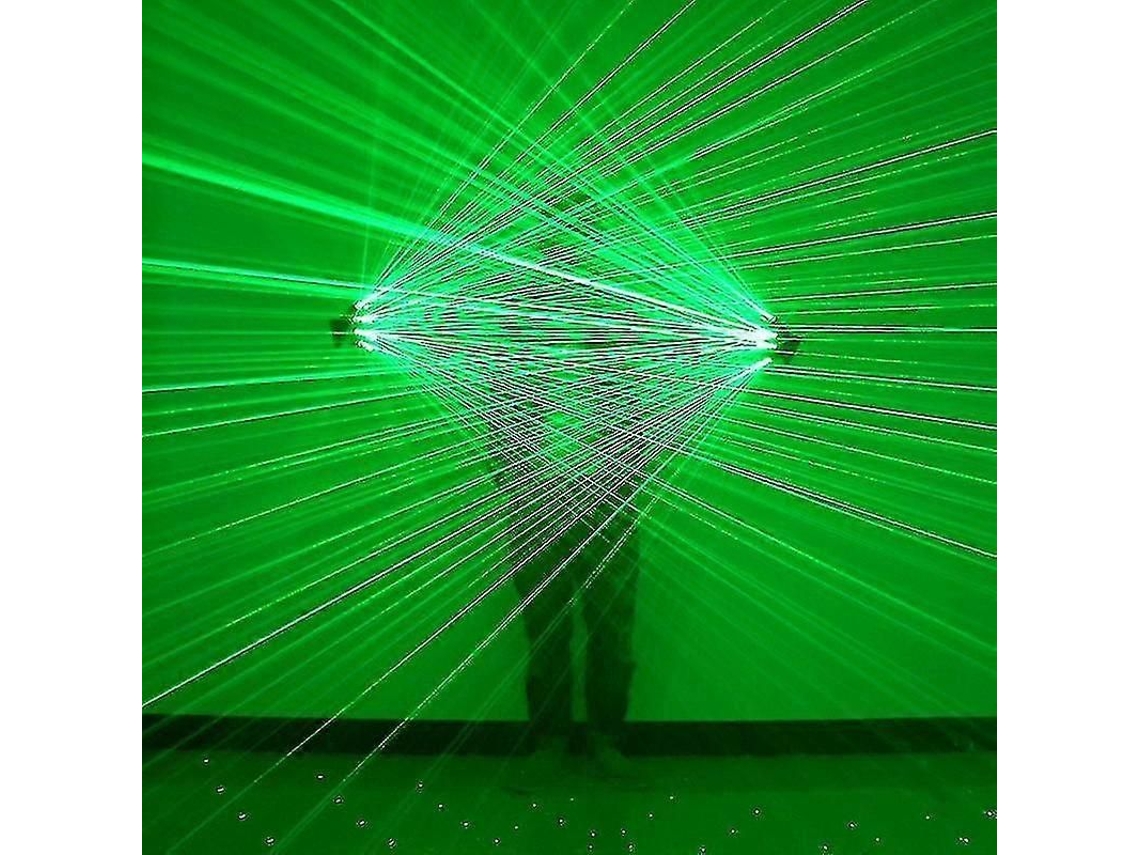 Guantes Láser Verdes, Accesorios Led Para Actuaciones En Escenarios, Fiestas Y Eventos.