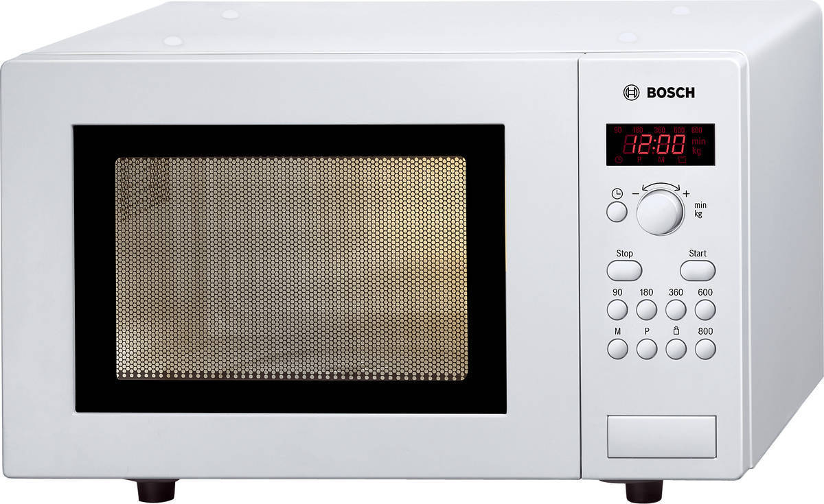 Microondas BOSCH HMT75M421 (17 L - Sin Grill - Blanco)