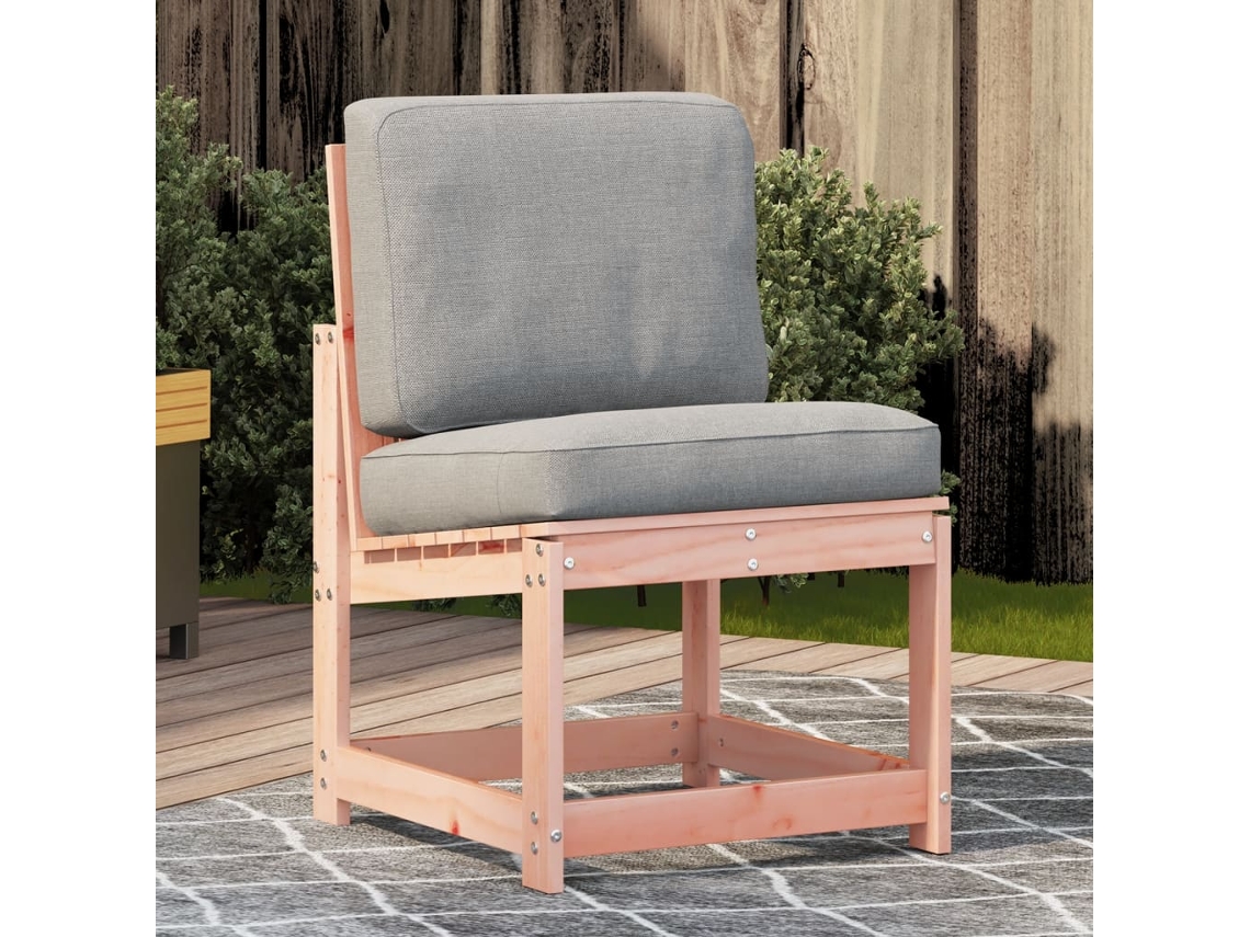 Silla De Jardín Madera Maciza Douglas 50,5x55x77 Cm