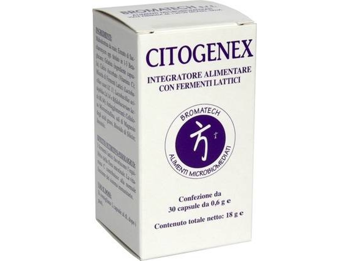 Complemento Alimentar BROMATECH Cytogenex (30 cápsulas de 600mg)
