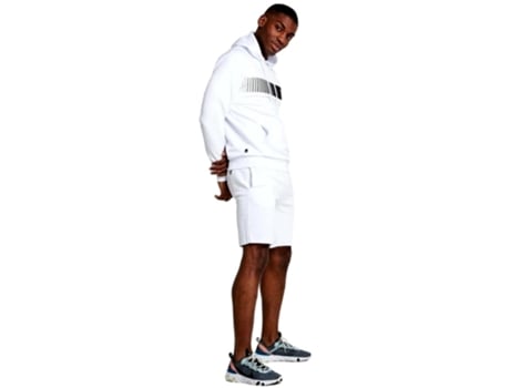 Pantalones de Hombre 11 DEGREES Corto Graphic Blanco (M)