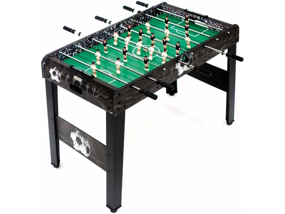 Devessport Futbolín Infantil Stadium – patas reforzadas, barras telescópicas, mango plástico, medida 115 × 61 × 78 cm
