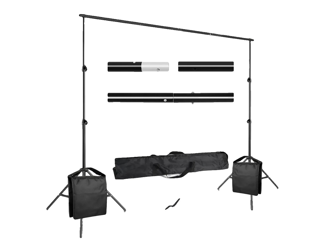 Soporte inferior, altura ajustable, diseño portátil, saco de arena estándar, 2,6 x 3 OEM