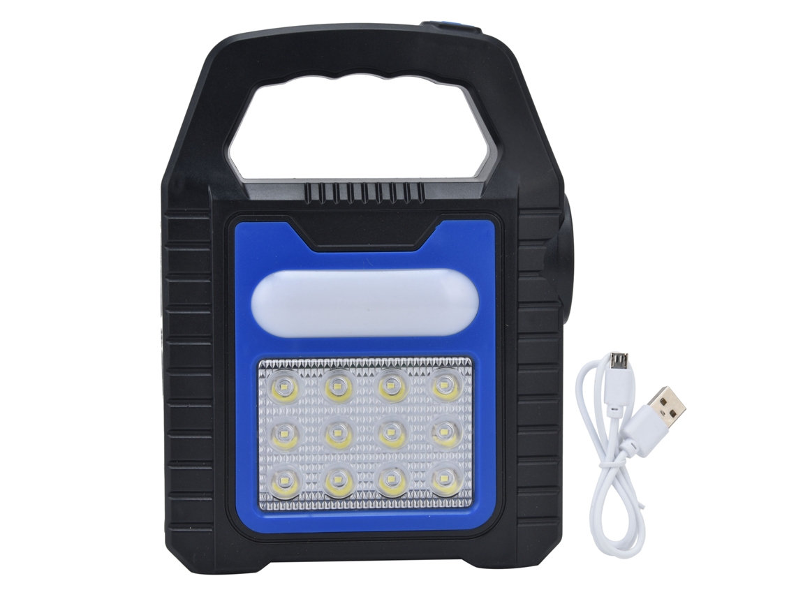 2026-linterna Solar Recargable Usb Con Panel Solar Y Mango Portátil, Lámpara Led Para Exterior Y Camping