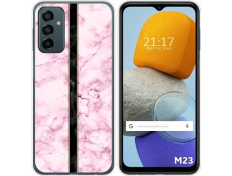 Carcasa para Samsung Galaxy M23 5G TUMUNDOSMARTPHONE Dibujos Mármol 04 Multicolor