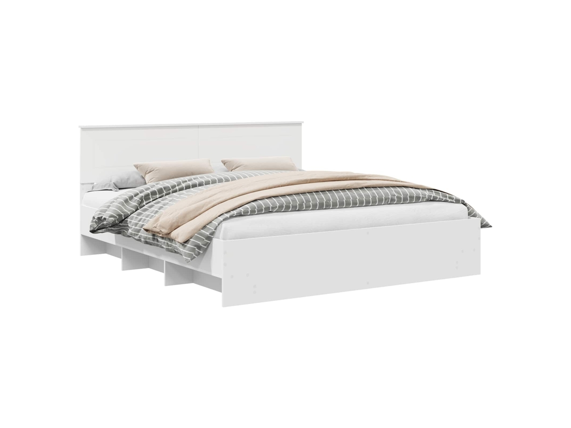 Maison Exclusive - Estructura De Cama 180 X 200 Cm Madera De Ingeniería