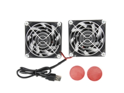 Ventilador Resfriamento Usb 5v Para Roteador Rt-ac68u Ac86u Ex6200 Tengda Ac15 Dissipador De Calor