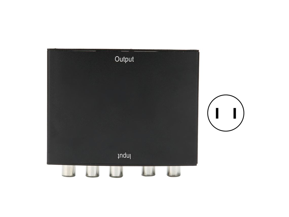 Vlrla-2026novoconvertidor De Video Y Audio Ypbpr A Hdmi 1080p