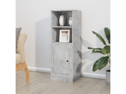 Aparador Madera Contrachapada Gris Hormigón 36x35,5x103,5 Cm
