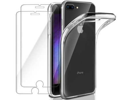 Funda + Protector iPhone 8 Plus HONGWE.