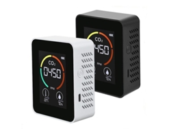 Detector De Co2 Para Uso Agrícola Y Doméstico Con Pantalla Lcd De 2,8 Pulgadas Y Sensores De Temperatura Y Humedad.