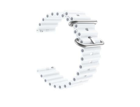 Correa Pulsera Round Blanco para Ticwatch Pro