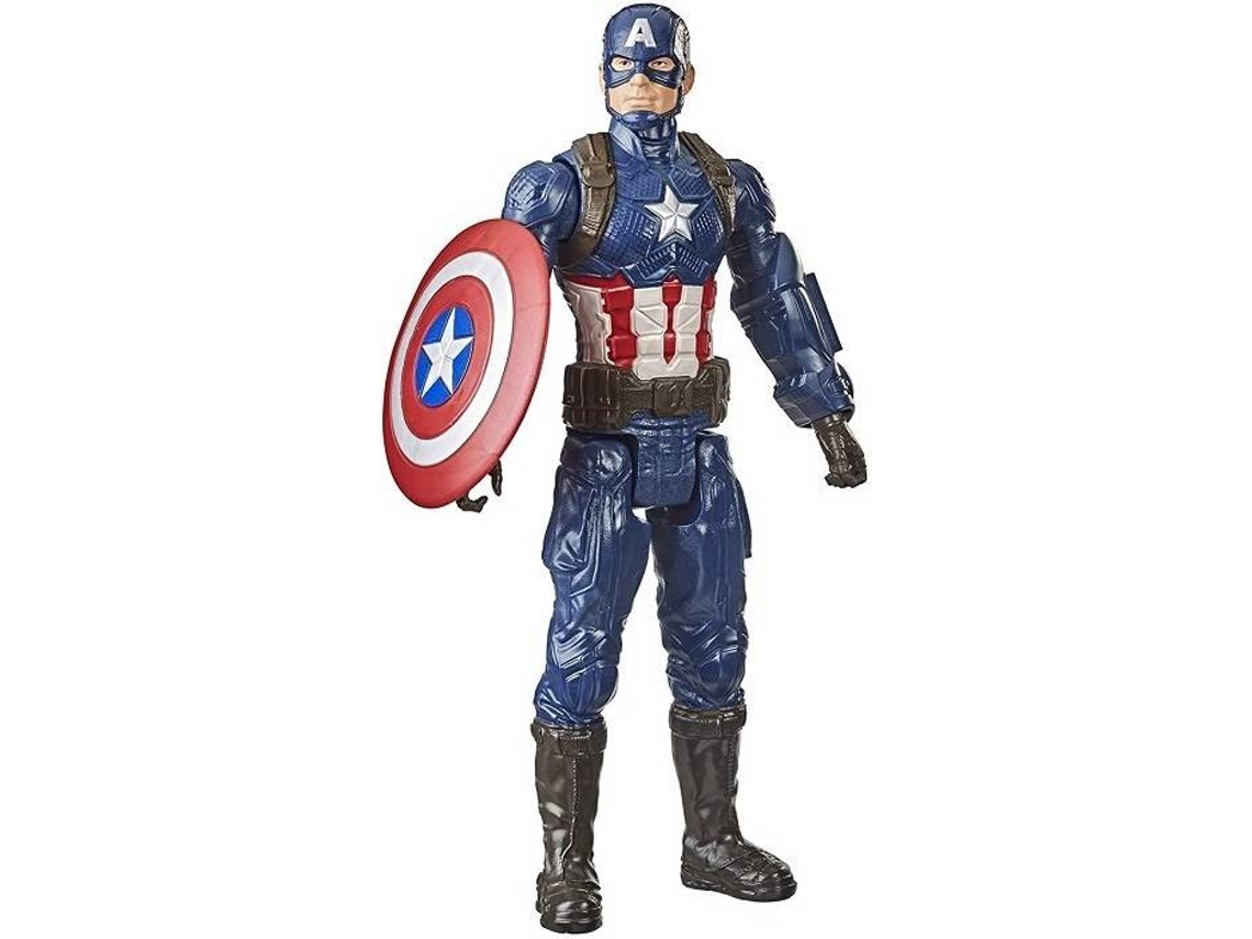 Figura HASBRO Capitán América Titan Hero (Edad Mínima: 4 Años - 30 cm)