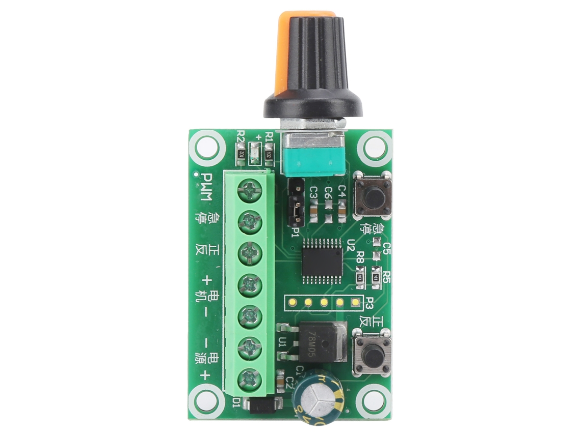 Controlador De Velocidad Pwm Para Motor Paso A Paso Sin Escobillas De Cc De 6-30 V