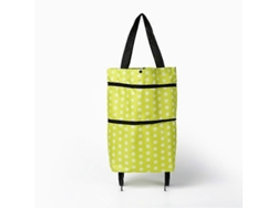 Carrito de compras plegable 2 en 1 GOKOCO en tela Oxford.