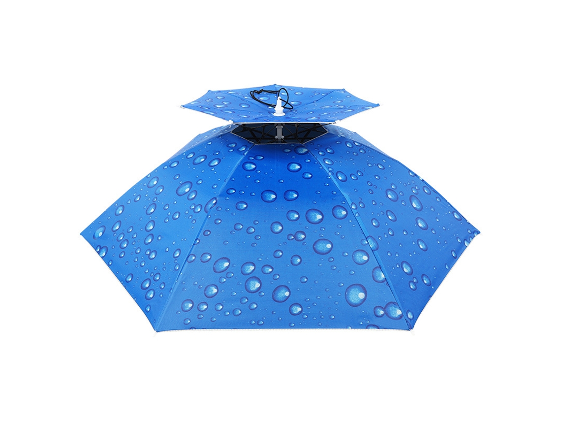 Sombrero Plegable Grande Con Diseño De Doble Capa, Adecuado Para Pescar, Jugar Al Golf, Acampar E Ir A La Playa., Hogar, Moderno, Funciona