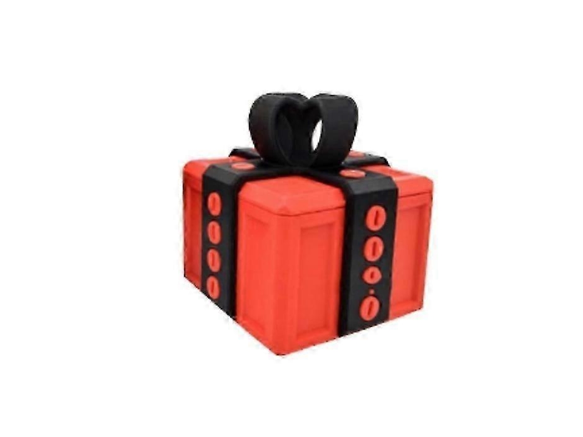 Caja de regalo 3D con tornillos, caja de regalo con almacenamiento giratorio Rosewell