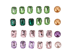 Adornos Elegantes De Metal Brillante Para Zapatos, 24 Piezas, Accesorios Para Decorar Zapatos Y Bolsos.