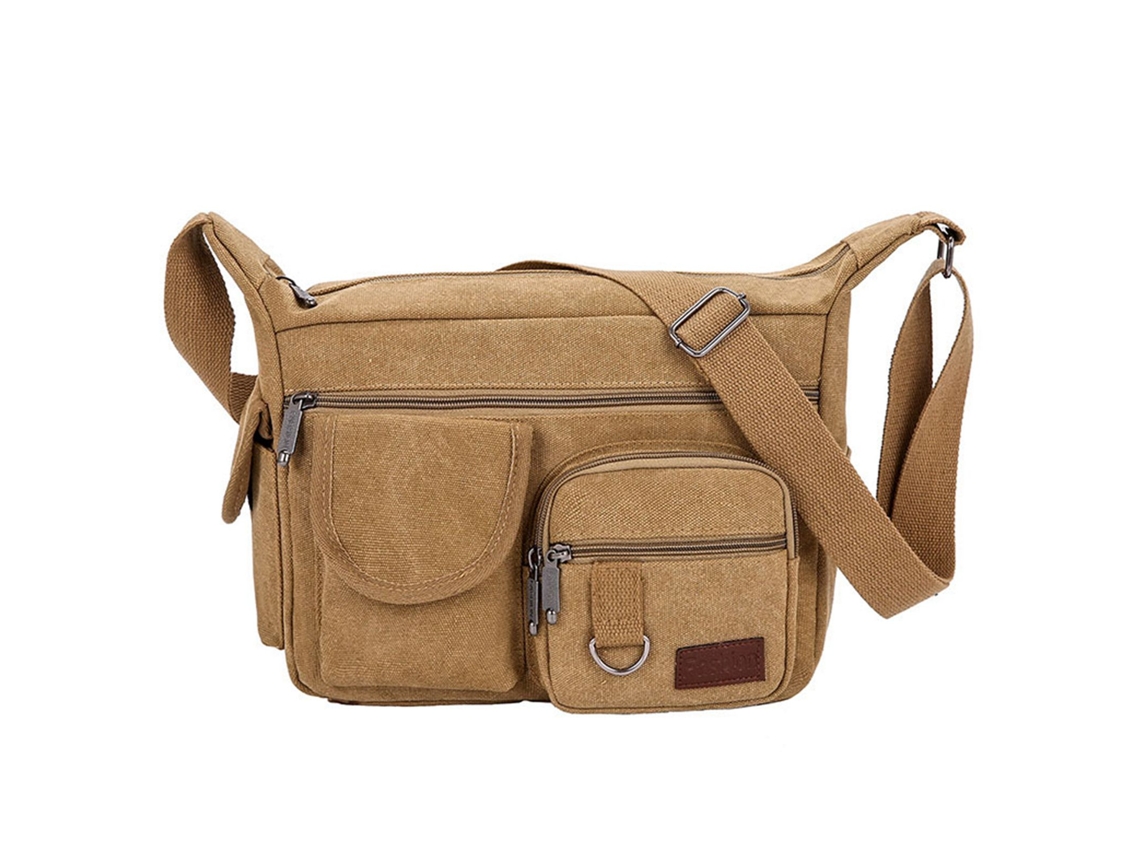Bolsa de Ferramentas Lona Grande Capacidade Multi Bolsos Portátil para Eletricista e Manutenção | S/MARCA