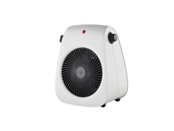 Termoventilador Eléctrico 2000w Blanco 2 Potencias 3 Funciones Termostato Regulable Antivuelco Asa 26,8x21,2x14cm Estilo