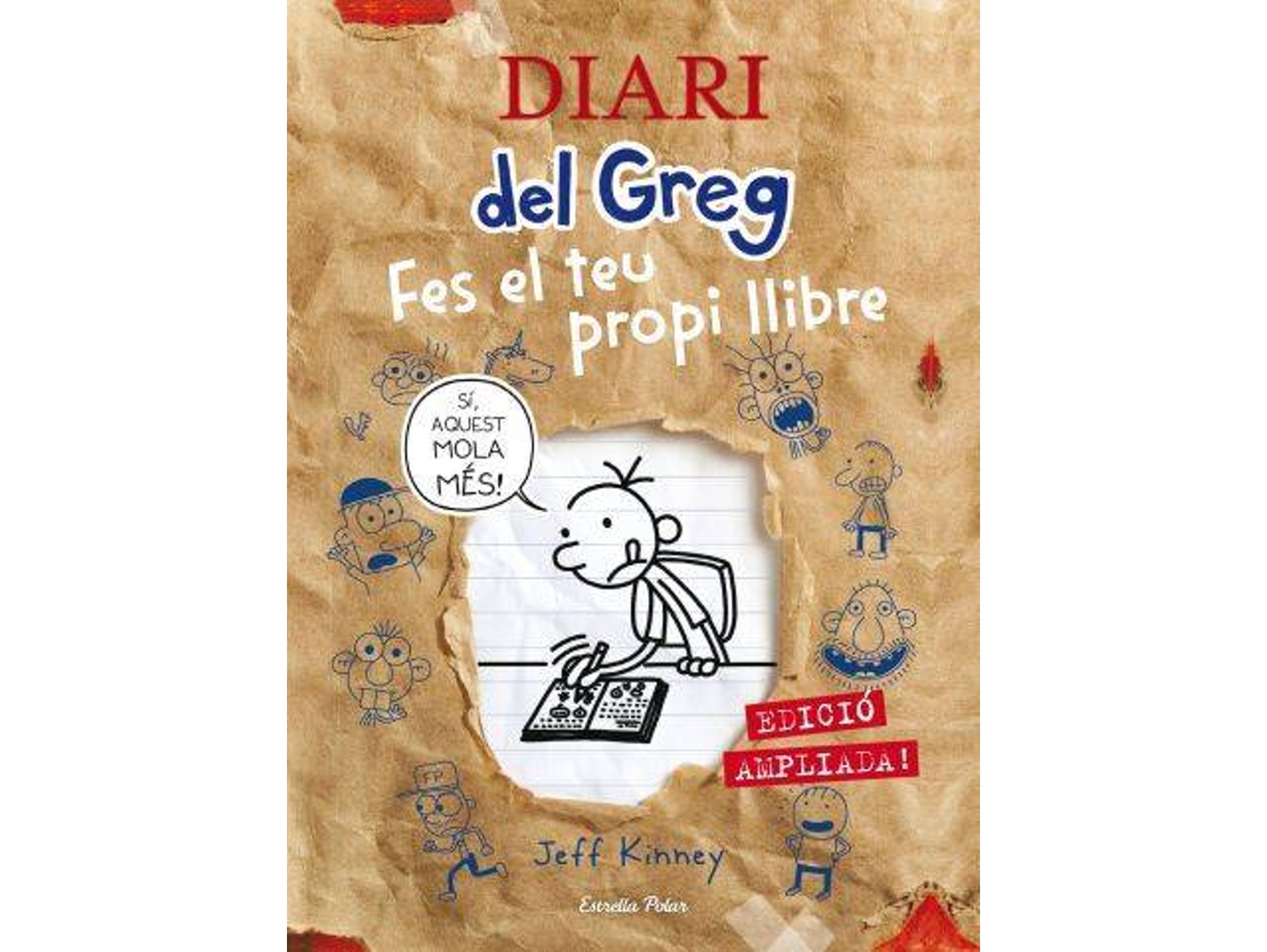 Libro Diari del Greg. Fes el teu propi llibre Edició ampliada! de Jeff Kinney (Español - Tapa Dura)