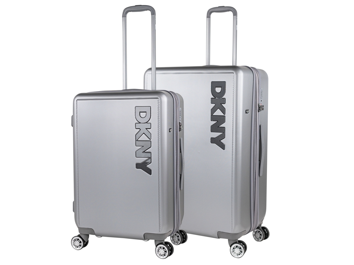 Dkny 3103 Simply Put DKNY - Juego de bolsos plateados (50 x 77 x 31 cm, 100 l)