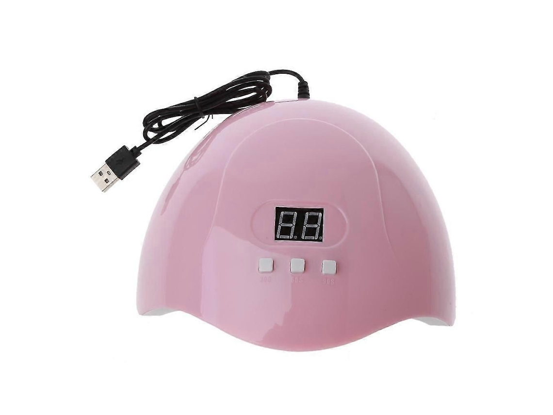 Secador de uñas UV LED de 52 W, lámpara de secado rápido para uñas, para uso doméstico GOKOCO