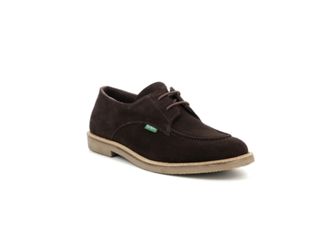 Zapatos de Hombre KICKERS Cuero Totaly Piel Marrón (45)