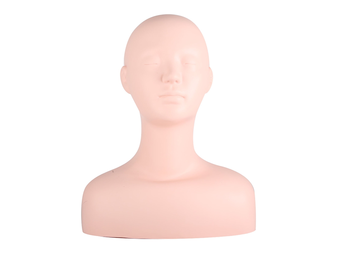 Cabeza De Maniquí Multifunción Para Maquillaje Y Exhibición De Pelucas