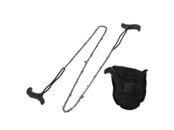 Motosierra Portátil De Mano De 48 Pulgadas Con 64 Eslabones Para Supervivencia, Acampada Y Jardinería.
