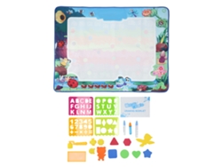 Tapete de desenho com água Rebe para crianças, padrões infantis, brinquedo educativo, tapete para colorir com água