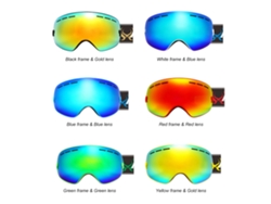 Óculos De Ski (proteção Uv, Anti-embaçante)