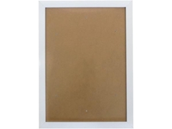 Pared - Marco Blanco, 25 X 35 Cm, Estilo Sencillo, Incluye Cristal Acrílico Y Gancho Para Colgar En La Pared, Diseño Ergonómico Apto Para El