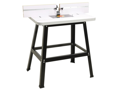 MAISON EXCLUSIVE Mesa para fresadora acero y MDF 81x61x88 cm