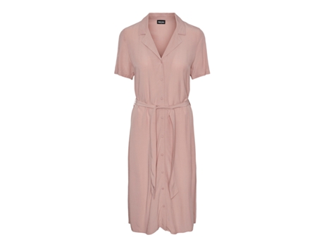 Vestido para Mujer PIECES (XS - Rosa)