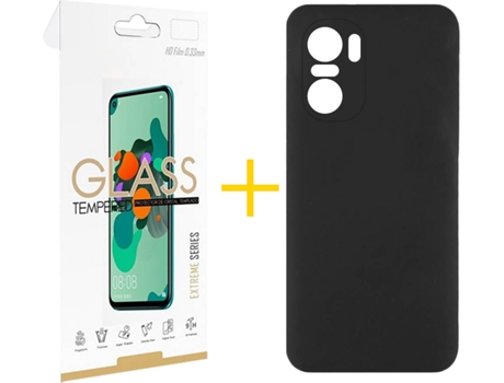 Carcasa + Protector de Pantalla para Xiaomi MI 11I SKYHE Negro