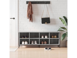Zapatero Organizador en Derivados de Madera Gris Sonoma 131X35X50 Cm
