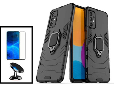 Kit Carcasa + Protector de Pantalla + Soporte Samsung Galaxy A33 5G GIFT4ME Negro