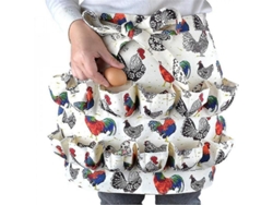 2026da-delantal Para Recoger Huevos Con 12 Bolsillos Profundos, Para Gallinas, Patos Y Gansos, Talla 53*45cm