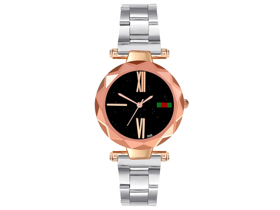 Reloj De Pulsera Unisex Informal De Moda Con Brazalete De Acero Y Movimiento De Cuarzo, Plateado.