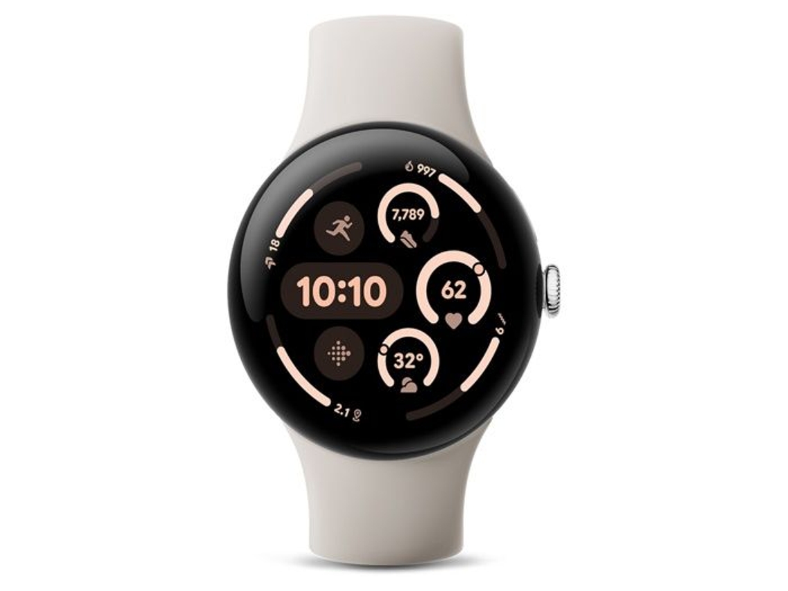Reloj inteligente Google Pixel Watch 3 con pantalla AMOLED de 1,5" y monitoreo avanzado de salud 4G LTE