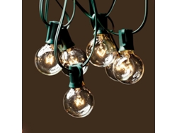 Guirnalda de Luces Exterior 7,6M G40, 25 Bombillas, Impermeable, para Jardín y Fiestas NEVEANCE