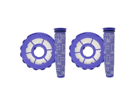 Filtro HEPA post y premotor compatible con Dyson DC40. para aspiradoras animales, multipiso, origen y limpieza total, 4 unidades