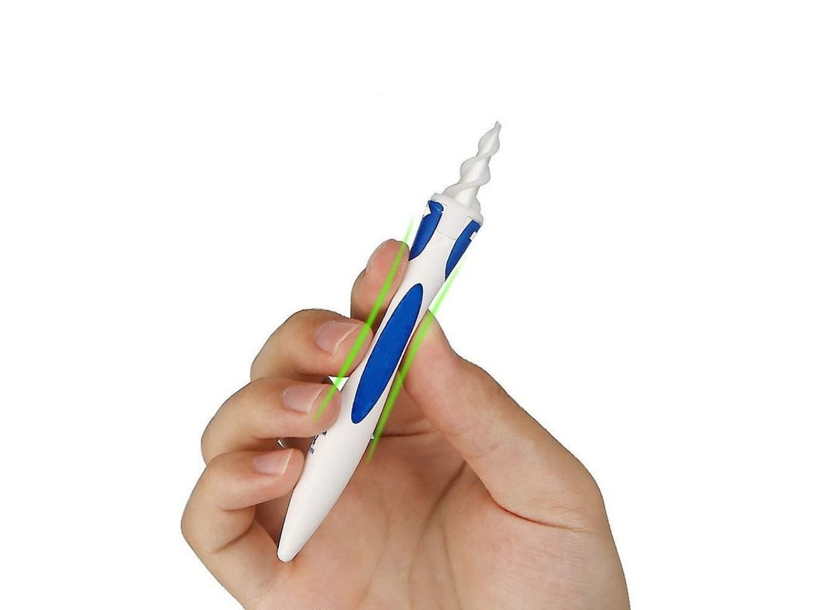 Removedor De Cerumen En Espiral De Silicona 2025. Nuevo Producto. Limpieza Segura E Higiénica Con 16 Puntas Lavables.