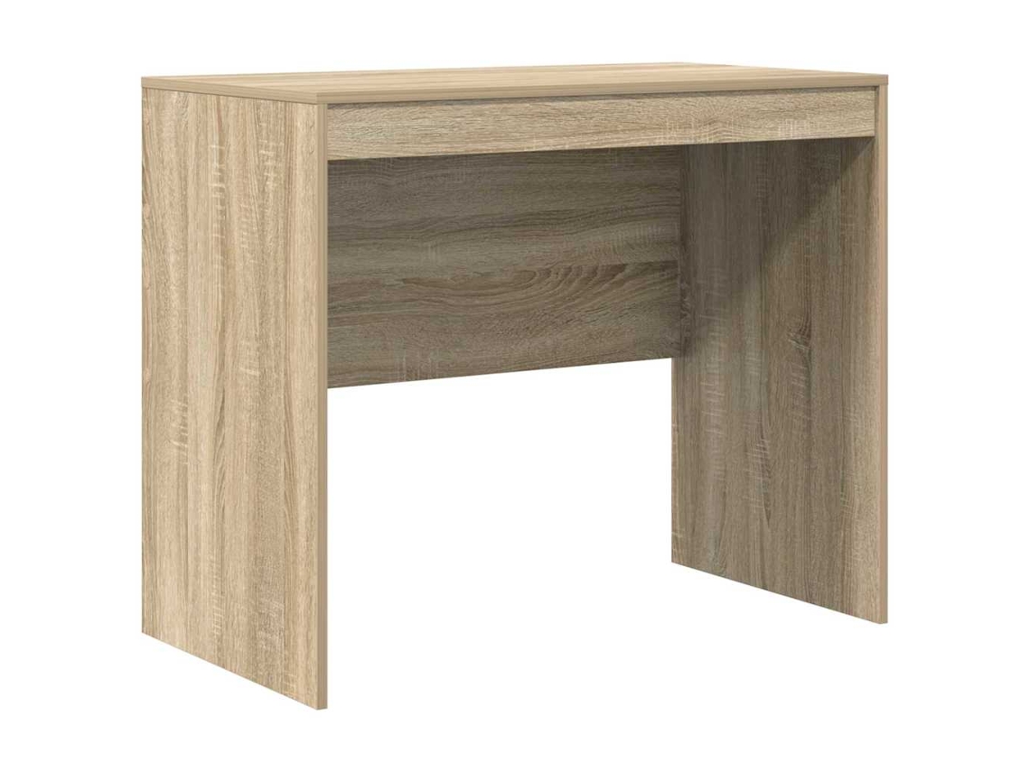 Escritorio | Mesa auxiliar en roble Sonoma 90 x 50 x 76 cm