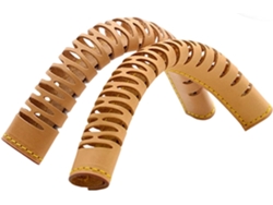 Juego De 2 Fundas Protectoras De Cuero Vachetta Para Asas De 20, 25 Y 30 Accesorios, Resistentes A Las Manchas.