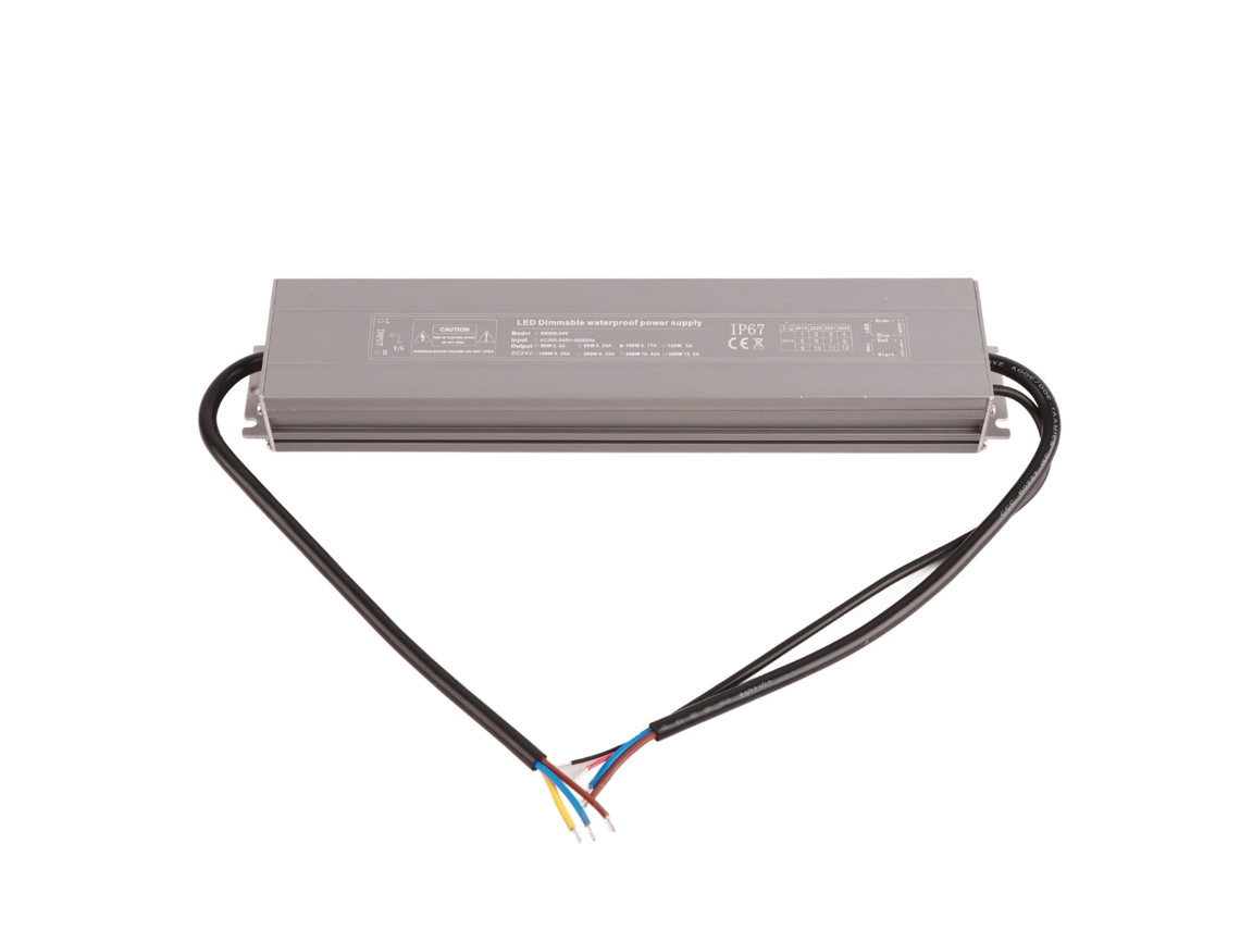 Fuente De Alimentación Led Regulable, Resistente Al Agua Ip67, 220-240 V, 24 V, 100 W, Transformador De 4,17 A.